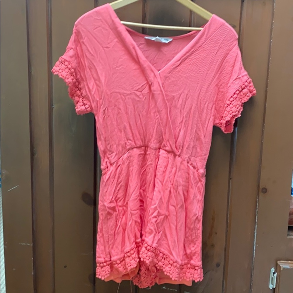 Pink romper